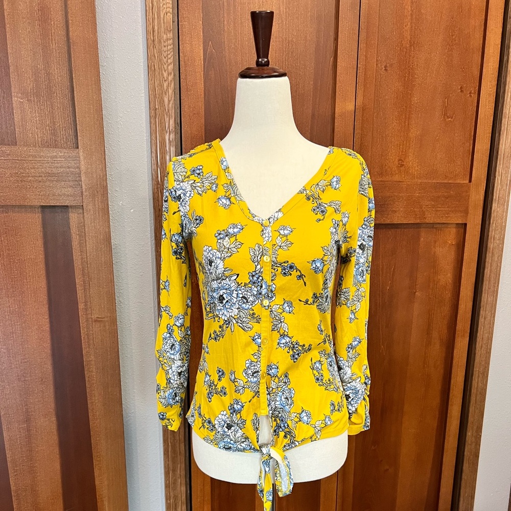 No boundaries floral blouse